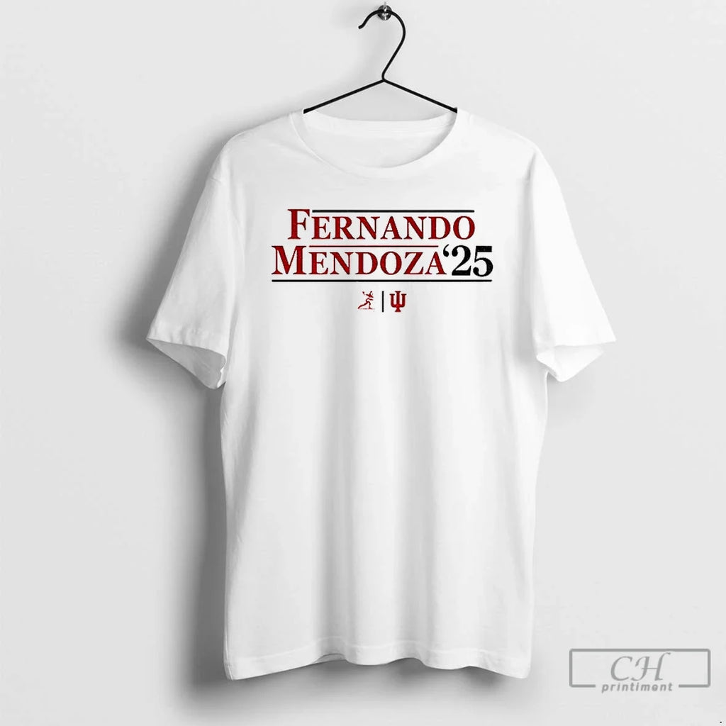 Premium Fernando Mendoza 2025 Heisman Indiana - Adult & Kids T-Shirts, Sweatshirts & Hoodies apparel design preview 1
