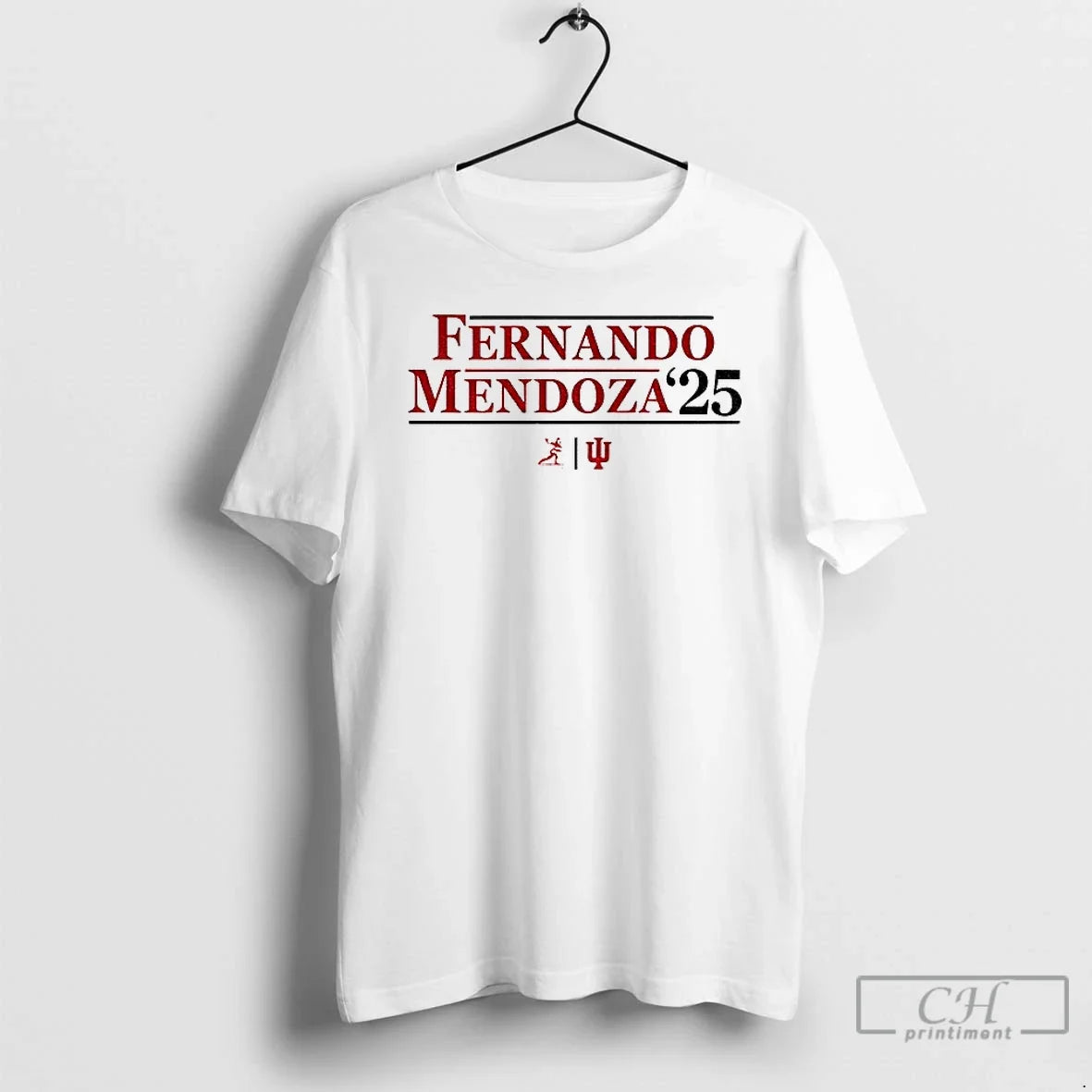 Premium Fernando Mendoza 2025 Heisman Indiana - Adult & Kids T-Shirts, Sweatshirts & Hoodies apparel design preview 1