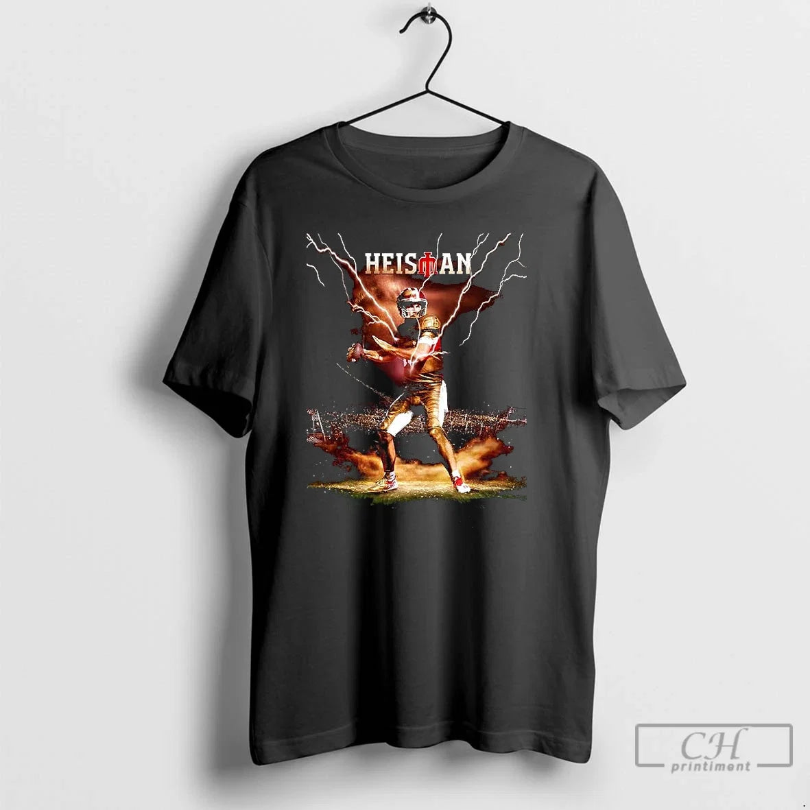 Premium Fernando Mendoza 2025 Heisman Winner - Adult & Kids T-Shirts, Sweatshirts & Hoodies apparel design preview 1