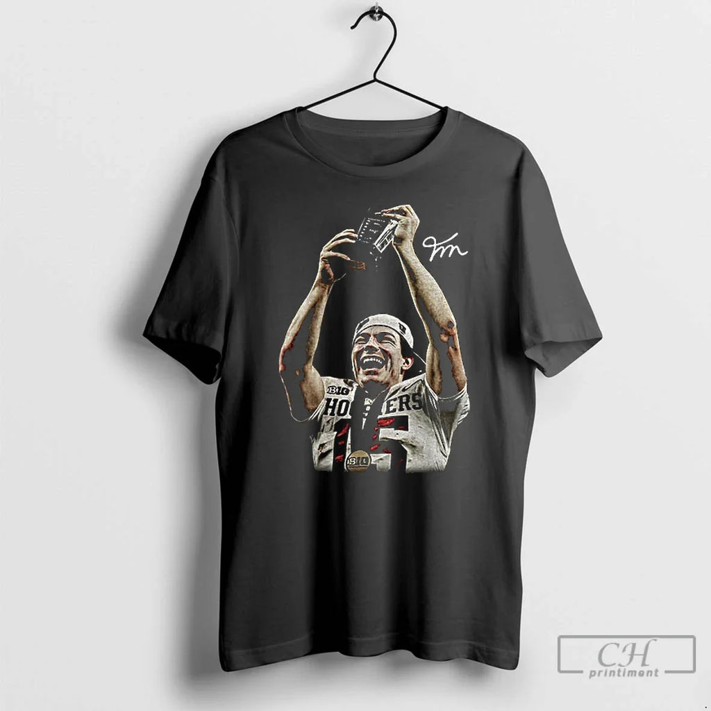 Premium Fernando Mendoza Mvp Vintage Heisman Graphic - Adult & Kids T-Shirts, Sweatshirts & Hoodies apparel design preview 1