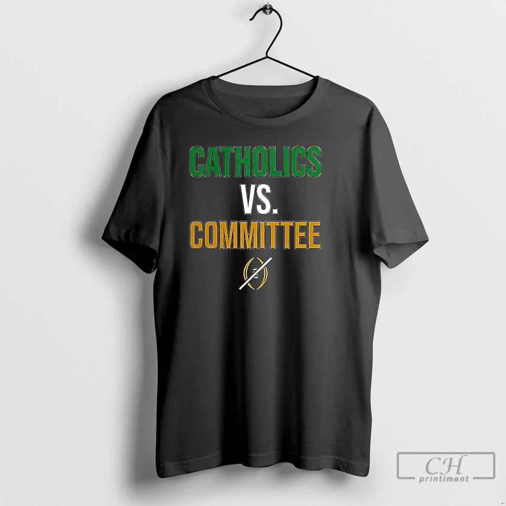 Premium Fighting Irish Catholics Vs Committee - Adult & Kids T-Shirts, Sweatshirts & Hoodies apparel design preview 1