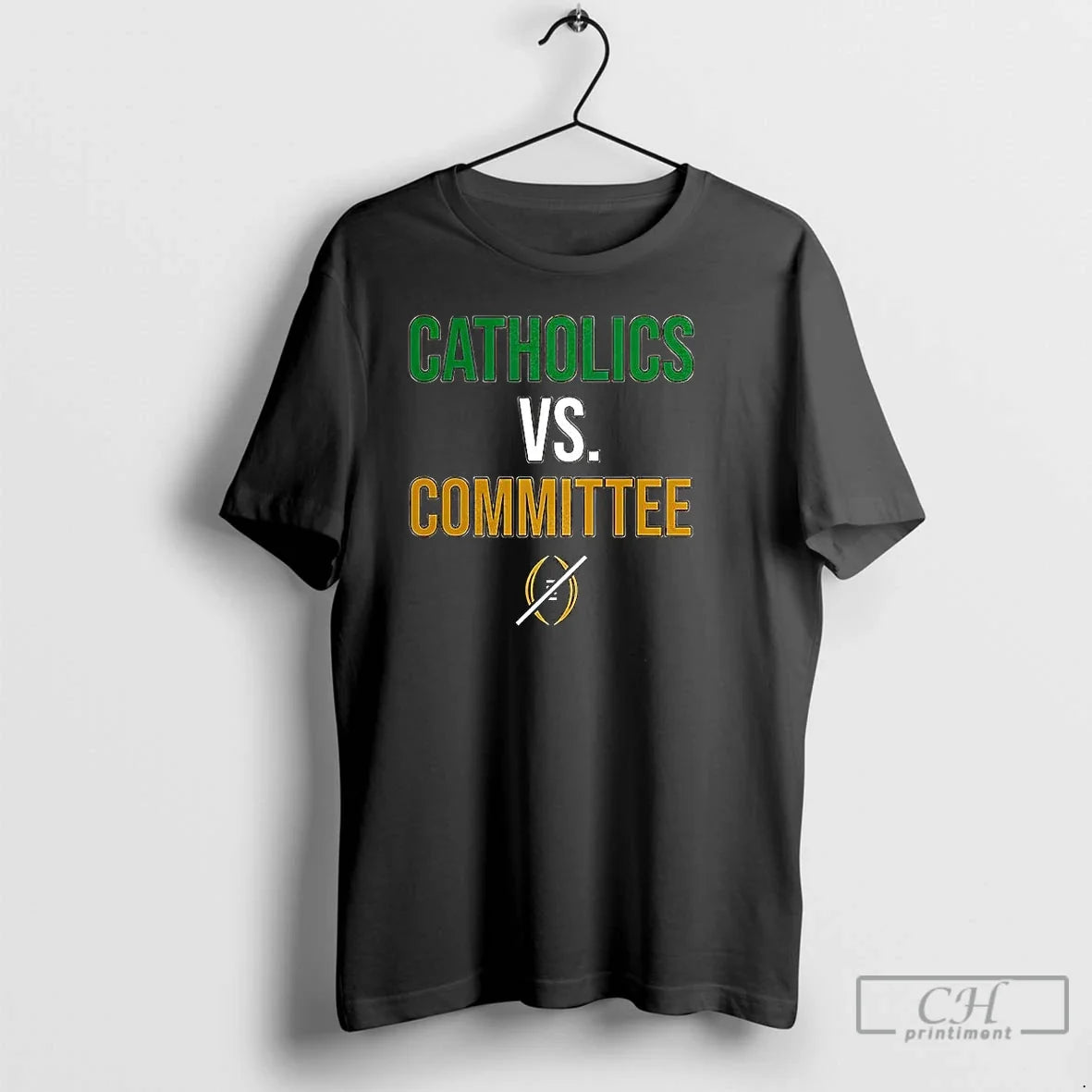 Premium Fighting Irish Catholics Vs Committee - Adult & Kids T-Shirts, Sweatshirts & Hoodies apparel design preview 1