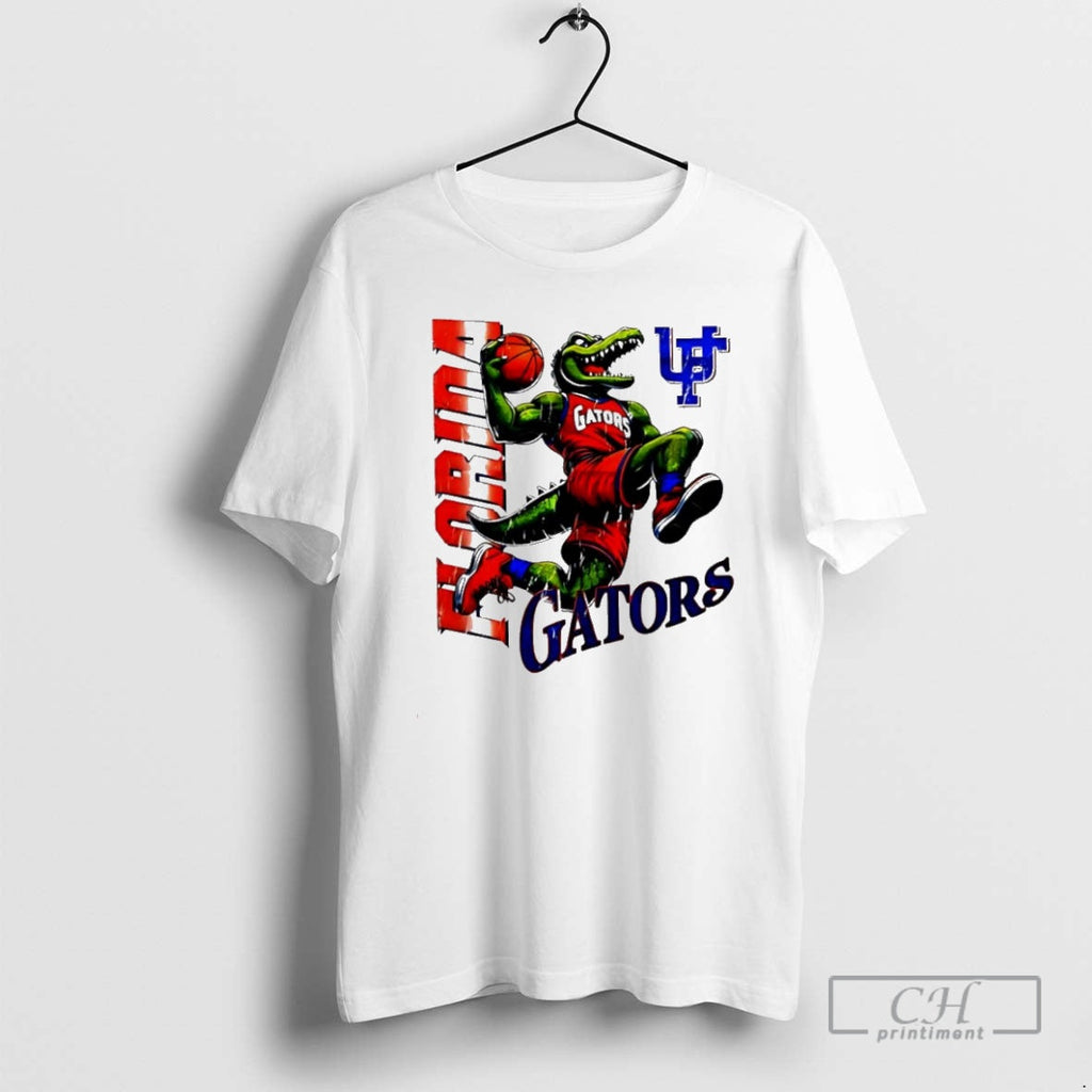 Premium Florida Gators Basketball Running 2025 Mascot - Adult & Kids T-Shirts, Sweatshirts & Hoodies apparel design preview 1