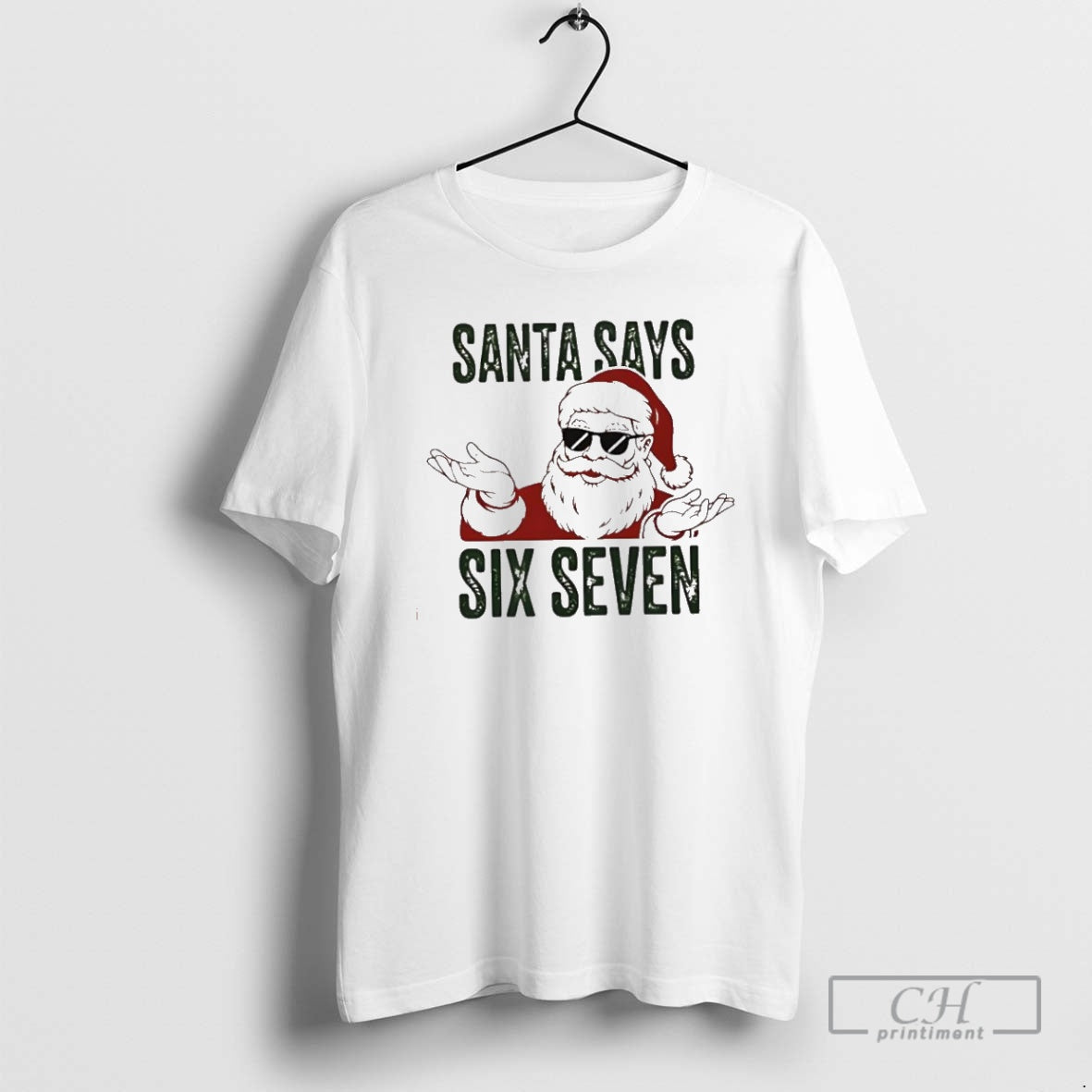 Premium Funny Santa Claus Six Seven 6 7 Sweater - Adult & Kids T-Shirts, Sweatshirts & Hoodies apparel design preview 1