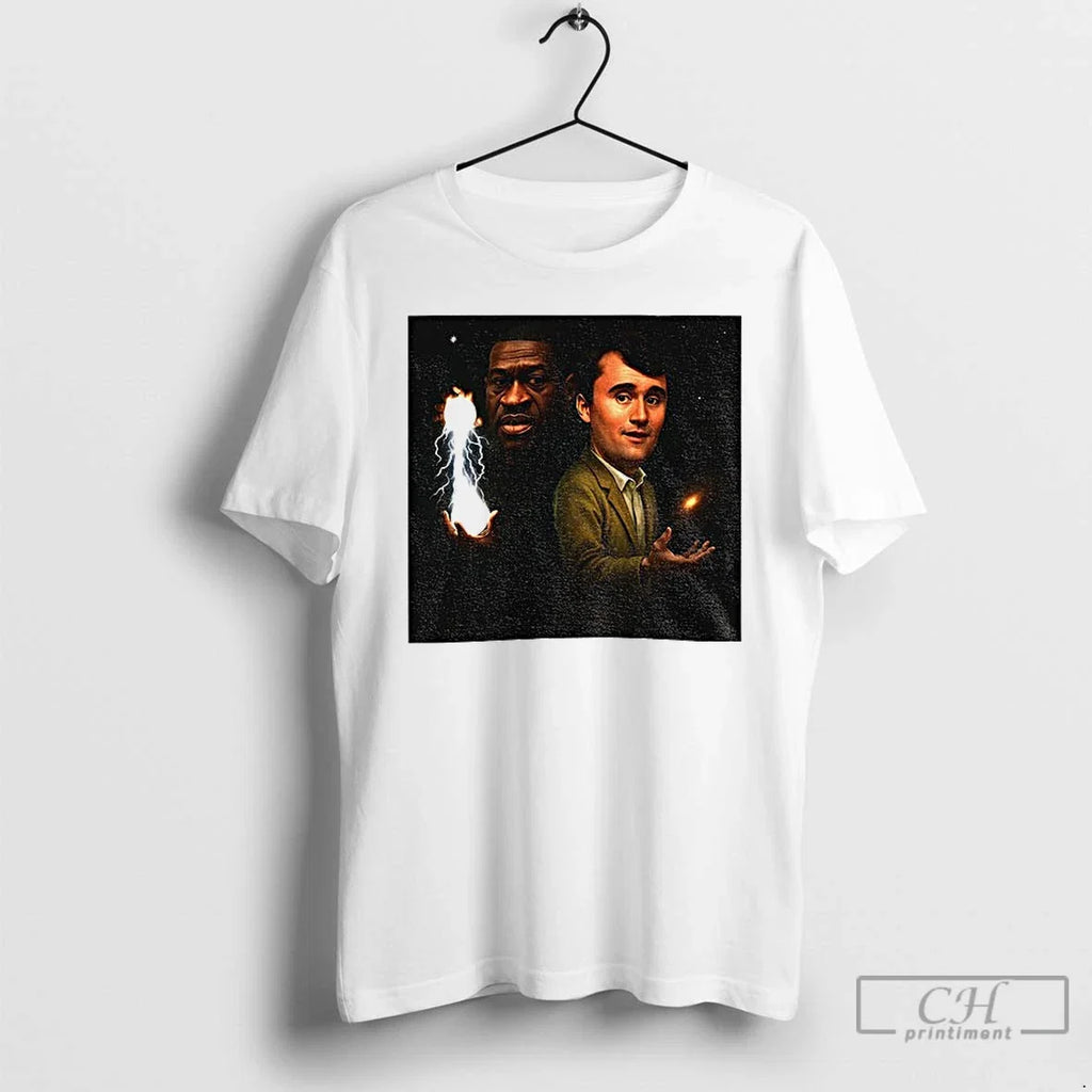 Premium George Floyd And Charlie Kirk Big Head - Adult & Kids T-Shirts, Sweatshirts & Hoodies apparel design preview 1