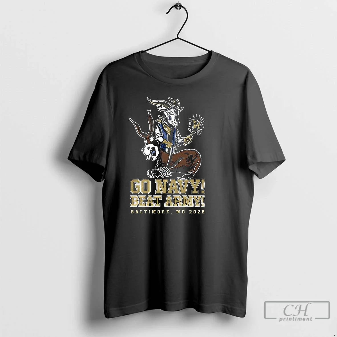 Premium Go Navy Beat Army Baltimore Md 2025 - Adult & Kids T-Shirts, Sweatshirts & Hoodies apparel design preview 1
