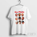 Premium Go Phils And Phillips Big Heads Coach History - Adult & Kids T-Shirts, Sweatshirts & Hoodies apparel design preview 1