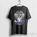Premium God First Family Second Then Dallas Cowboys - Adult & Kids T-Shirts, Sweatshirts & Hoodies apparel design preview 1