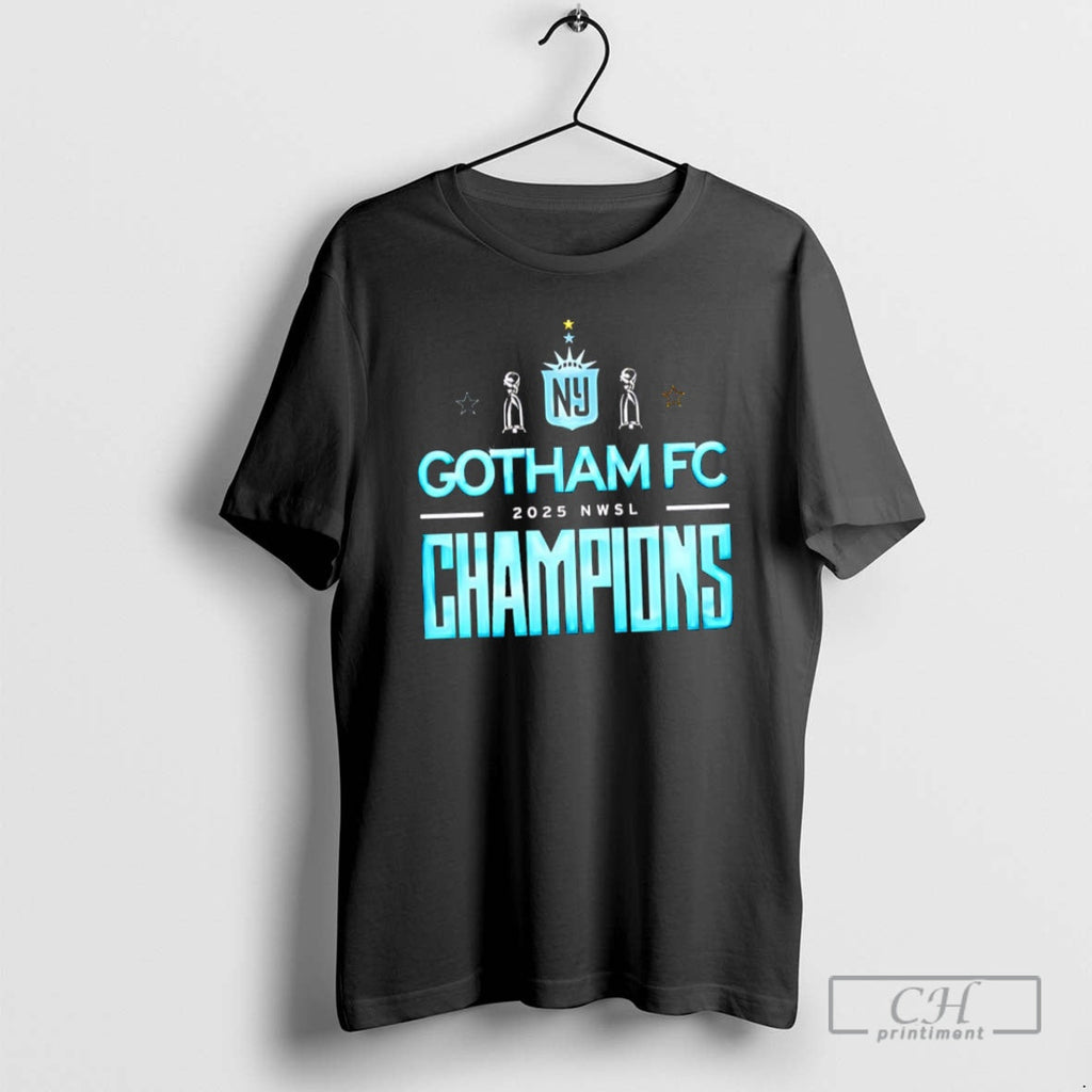 Premium Gotham Fc 2025 Nwsl Champions Sweater - Adult & Kids T-Shirts, Sweatshirts & Hoodies apparel design preview 1
