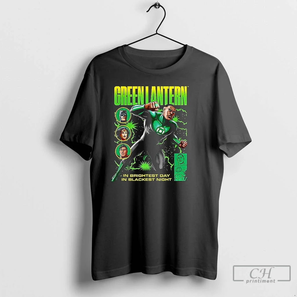 Premium Green Lantern In Brightest Day Blackest Night - Adult & Kids T-Shirts, Sweatshirts & Hoodies apparel design preview 1
