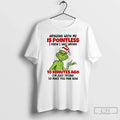 Premium Grinch Santa Arguing With Me Is Pointless I - Adult & Kids T-Shirts, Sweatshirts & Hoodies apparel design preview 1