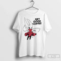 Premium Hollow Knight Silksong Hornet Get Good Coffee - Adult & Kids T-Shirts, Sweatshirts & Hoodies apparel design preview 1