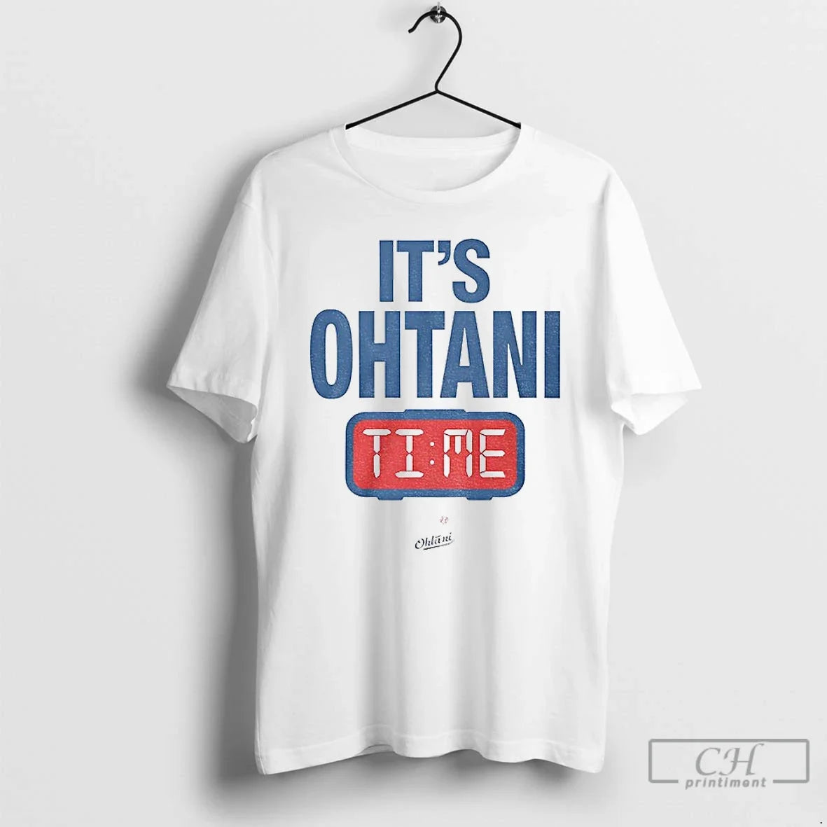 Premium Its Ohtani Time Shohei Los Angeles Dodgers - Adult & Kids T-Shirts, Sweatshirts & Hoodies apparel design preview 1