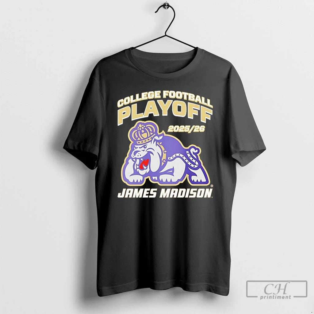 Premium Jmu Dukes 2025 26 College Football Playoff - Adult & Kids T-Shirts, Sweatshirts & Hoodies apparel design preview 1