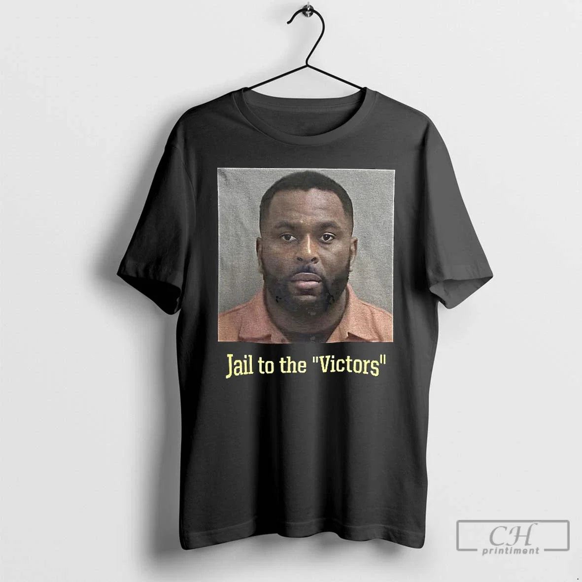 Premium Jail To The Victors Sherrone Moore Arrested - Adult & Kids T-Shirts, Sweatshirts & Hoodies apparel design preview 1