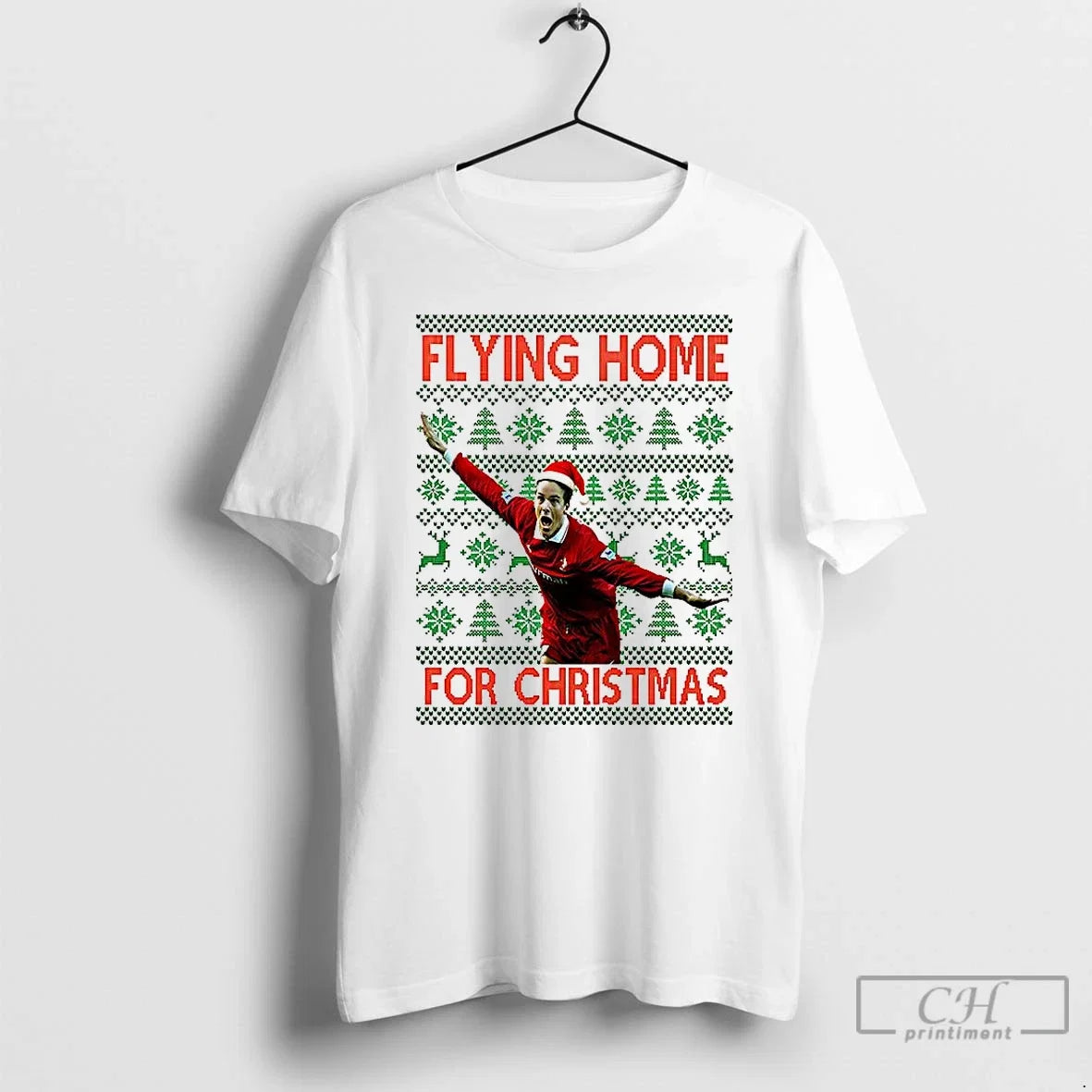 Premium Jan Aage Fjortoft Swindon Town Flying Home - Adult & Kids T-Shirts, Sweatshirts & Hoodies apparel design preview 1