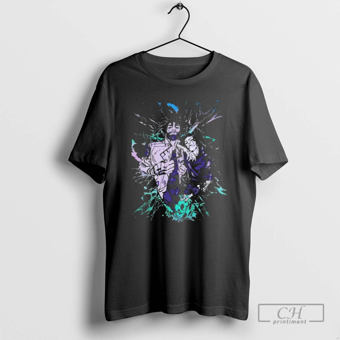 Premium Jayce And Viktor Holographic Arcane League Of - Adult & Kids T-Shirts, Sweatshirts & Hoodies apparel design preview 1