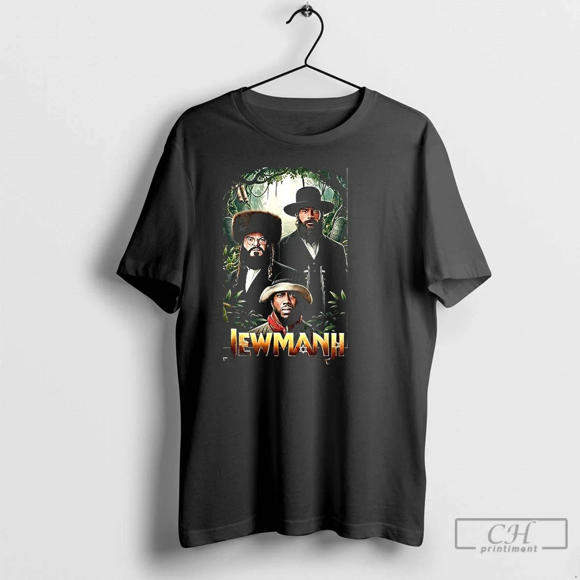 Premium Jewmanji Meme Parody - Adult & Kids T-Shirts, Sweatshirts & Hoodies apparel design preview 1