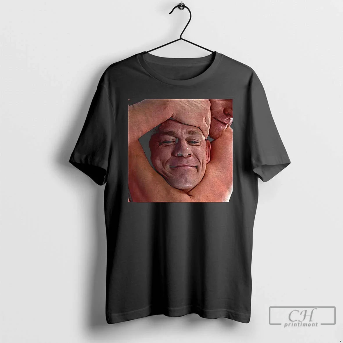 Premium John Cena Moment Of Tapping Out To Gunther In - Adult & Kids T-Shirts, Sweatshirts & Hoodies apparel design preview 1