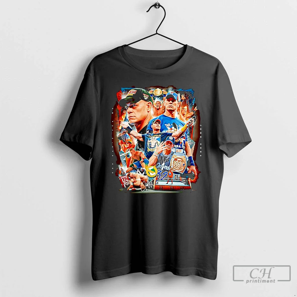 Premium John Cena The Last Time Is Now Championship - Adult & Kids T-Shirts, Sweatshirts & Hoodies apparel design preview 1