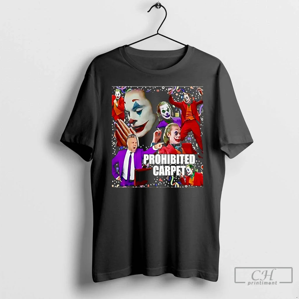Premium Joker Prohibited Carpet Graphic Christmas - Adult & Kids T-Shirts, Sweatshirts & Hoodies apparel design preview 1