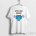 Premium Little Miss Zionist Jew Flag Christmas - Adult & Kids T-Shirts, Sweatshirts & Hoodies apparel design preview 1