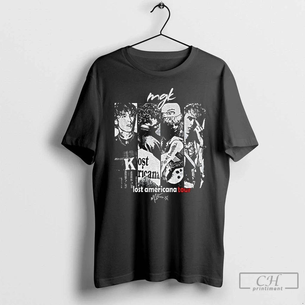 Premium Mgk Lost Americana Tour Machine Gun Kelly - Adult & Kids T-Shirts, Sweatshirts & Hoodies apparel design preview 1