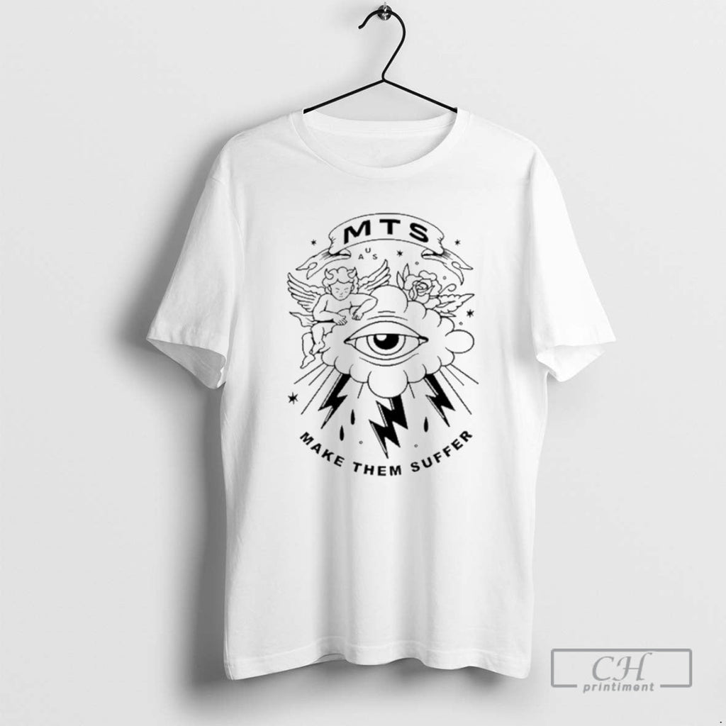 Premium Make Them Suffer Cloud Angel Eye Sweater - Adult & Kids T-Shirts, Sweatshirts & Hoodies apparel design preview 1