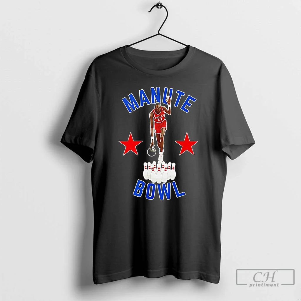 Premium Manute Bol Philadelphia 76ers Bowl - Adult & Kids T-Shirts, Sweatshirts & Hoodies apparel design preview 1