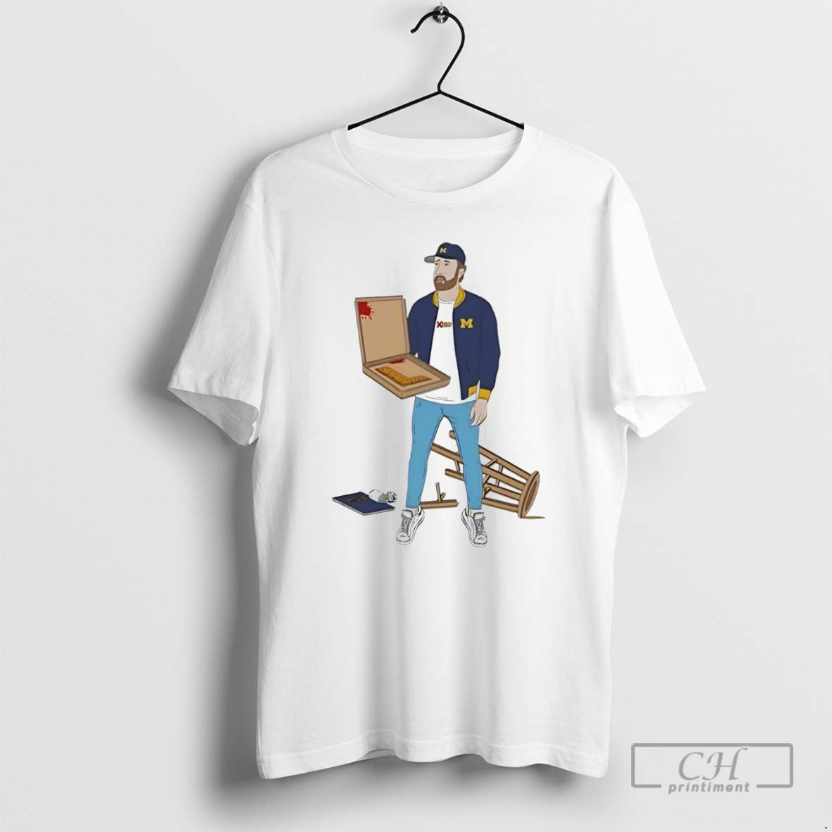 Premium Michigan Wolverines Xen Connor Stali Jong 20 - Adult & Kids T-Shirts, Sweatshirts & Hoodies apparel design preview 1