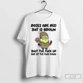 Premium Minion Roses Are Red Shit Is Brown Shut The - Adult & Kids T-Shirts, Sweatshirts & Hoodies apparel design preview 1
