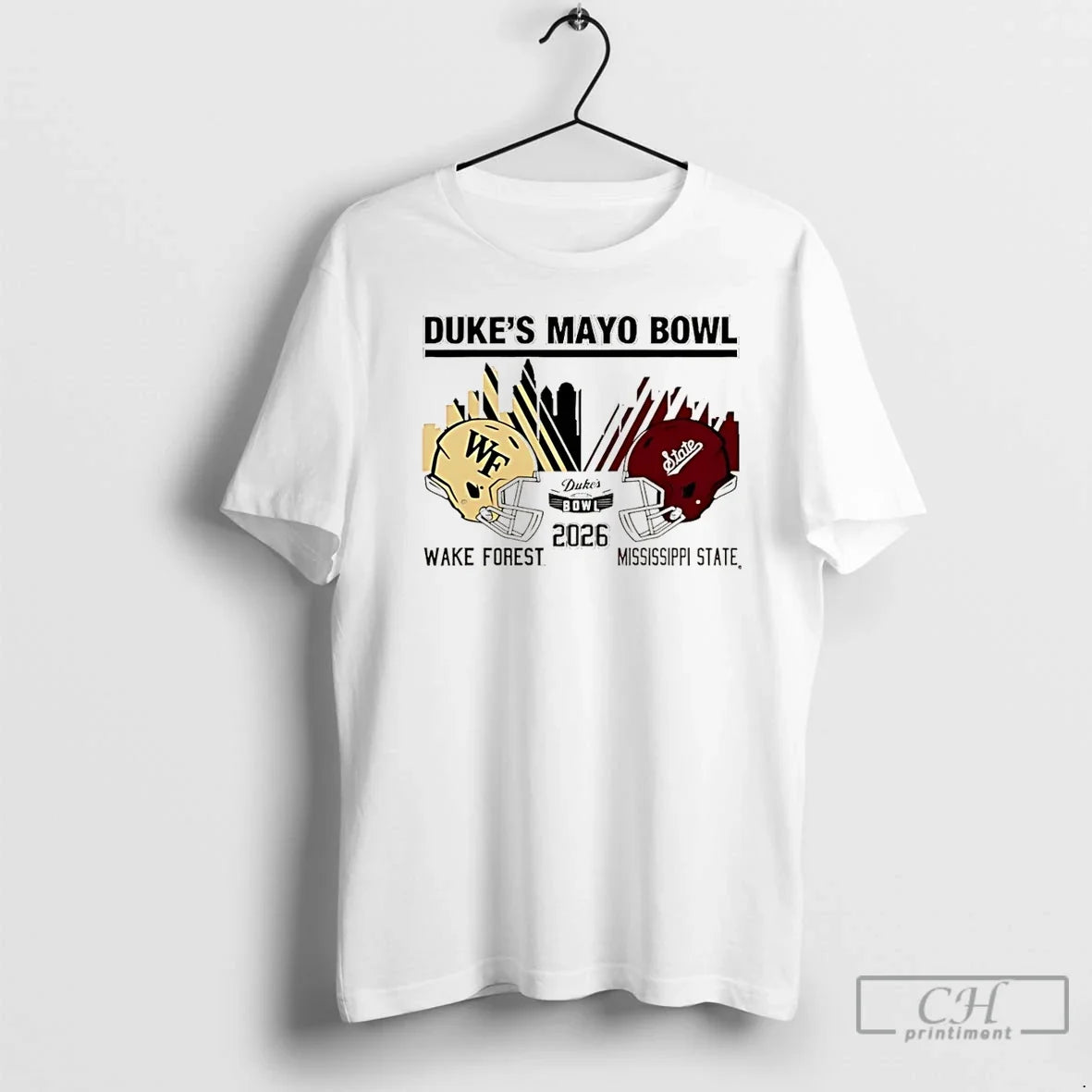 Premium Mississippi State Vs Wake Forest 2026 Dukes - Adult & Kids T-Shirts, Sweatshirts & Hoodies apparel design preview 1