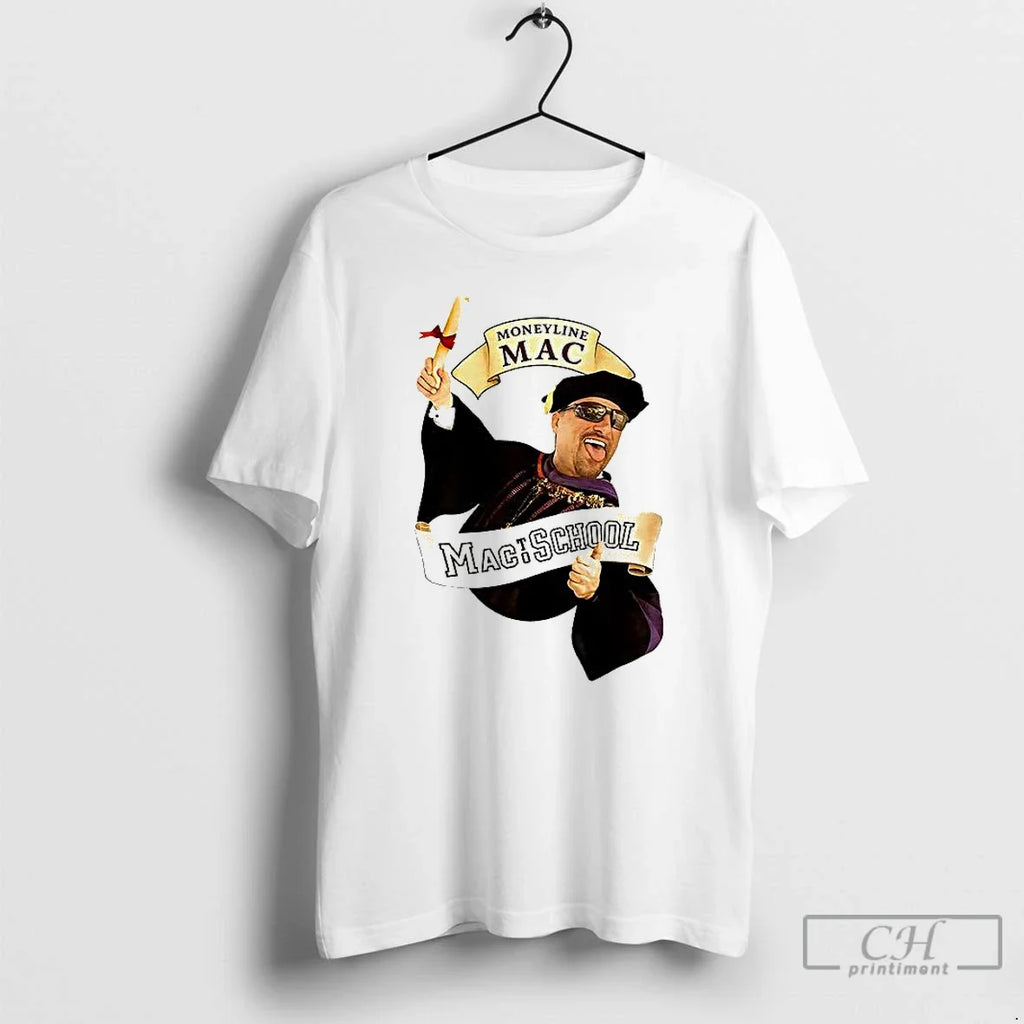 Premium Moneyline Mac To School - Adult & Kids T-Shirts, Sweatshirts & Hoodies apparel design preview 1