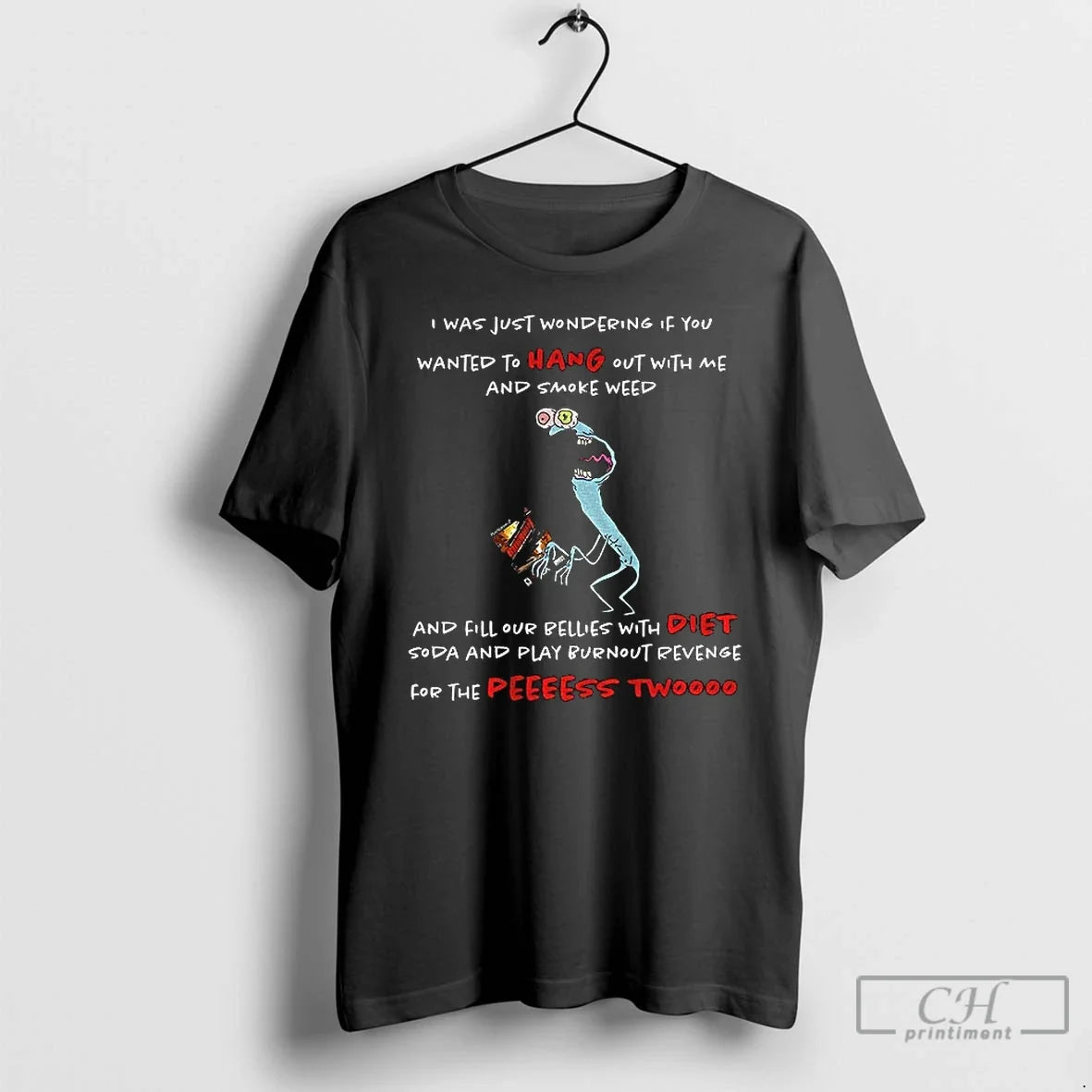 Premium Mr Landlord Smiling Friends I Was Just - Adult & Kids T-Shirts, Sweatshirts & Hoodies apparel design preview 1
