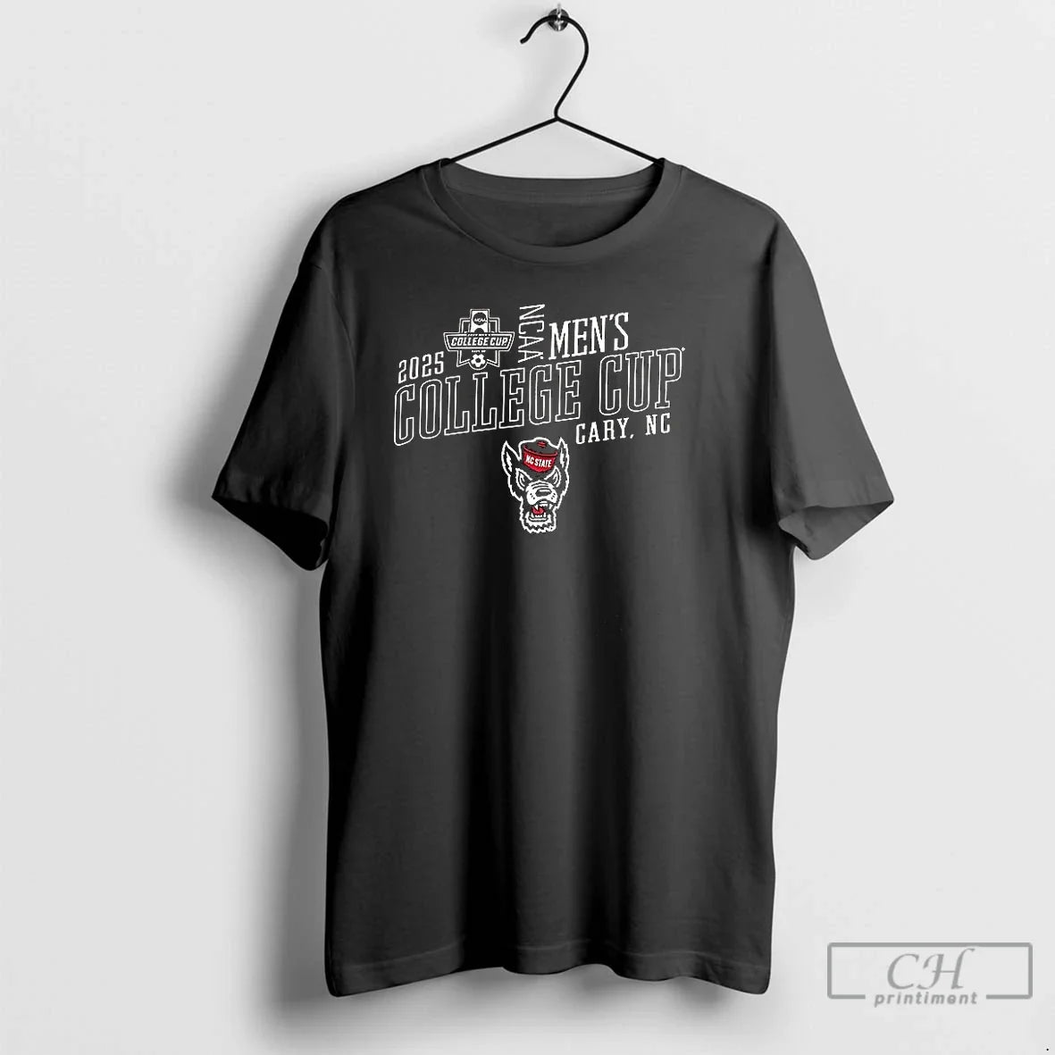 Premium Nc State Wolfpack Ncaa Mens College Cup 2025 - Adult & Kids T-Shirts, Sweatshirts & Hoodies apparel design preview 1