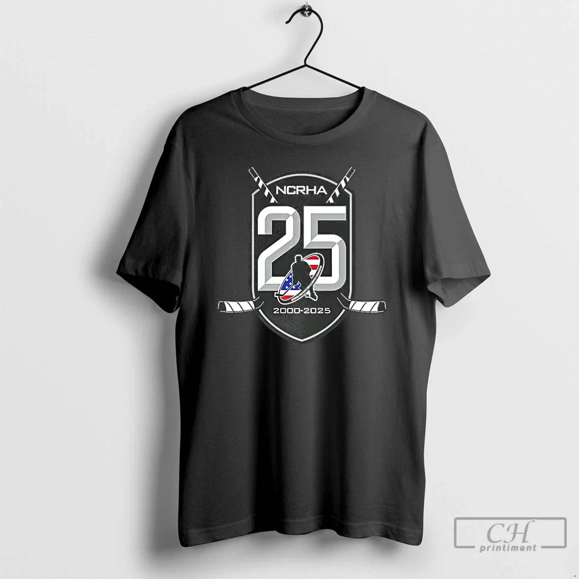 Premium Ncrha 25 Logo National Collegiate Roller - Adult & Kids T-Shirts, Sweatshirts & Hoodies apparel design preview 1