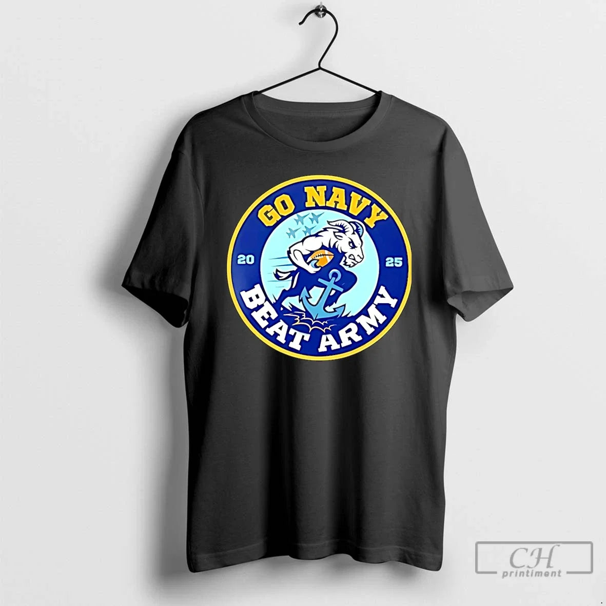 Premium Navy Midshipmen Go Beat Army 2025 Christmas - Adult & Kids T-Shirts, Sweatshirts & Hoodies apparel design preview 1