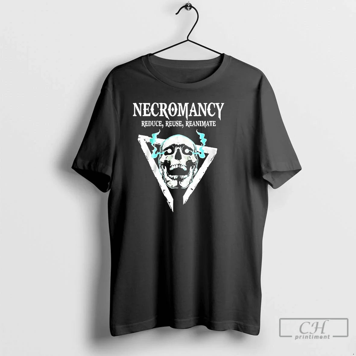Premium Necromancy Reduce Reuse Reanimate - Adult & Kids T-Shirts, Sweatshirts & Hoodies apparel design preview 1
