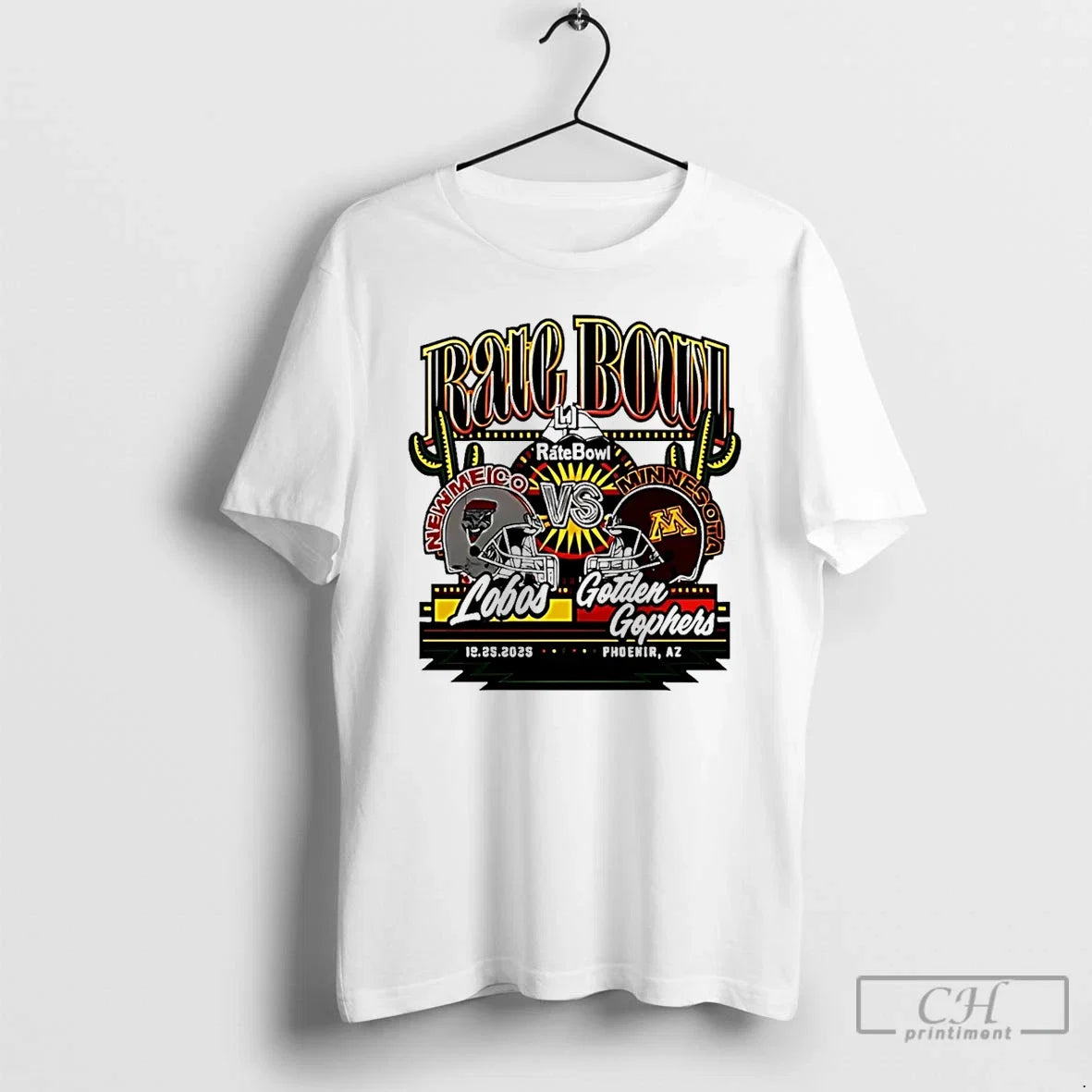Premium New Mexico Lobos Vs Minnesota Golden Gophers - Adult & Kids T-Shirts, Sweatshirts & Hoodies apparel design preview 1