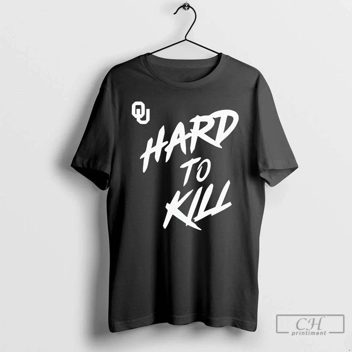 Premium Oklahoma Football Taylor Wein Hard To Kill - Adult & Kids T-Shirts, Sweatshirts & Hoodies apparel design preview 1