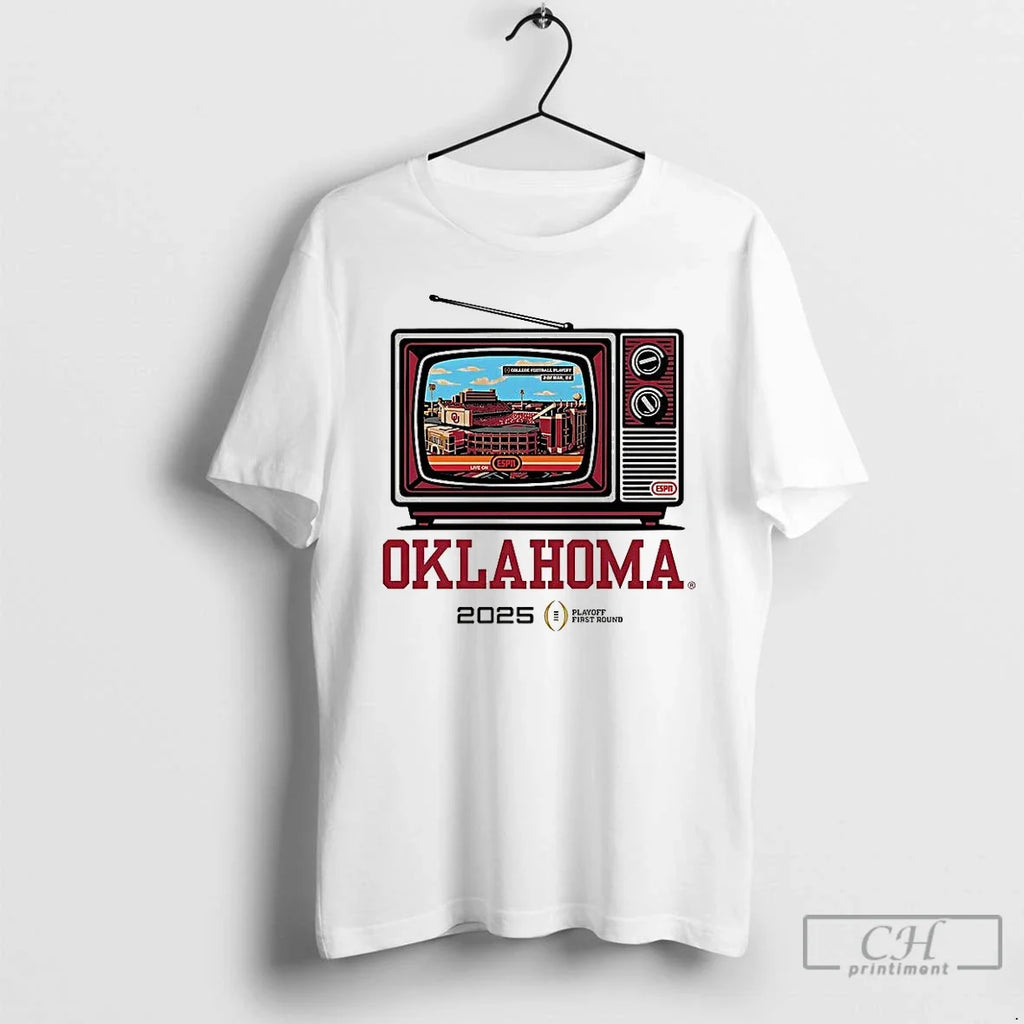 Premium Oklahoma Sooners Ncaa Cfp 2025 Gaylord Family - Adult & Kids T-Shirts, Sweatshirts & Hoodies apparel design preview 1