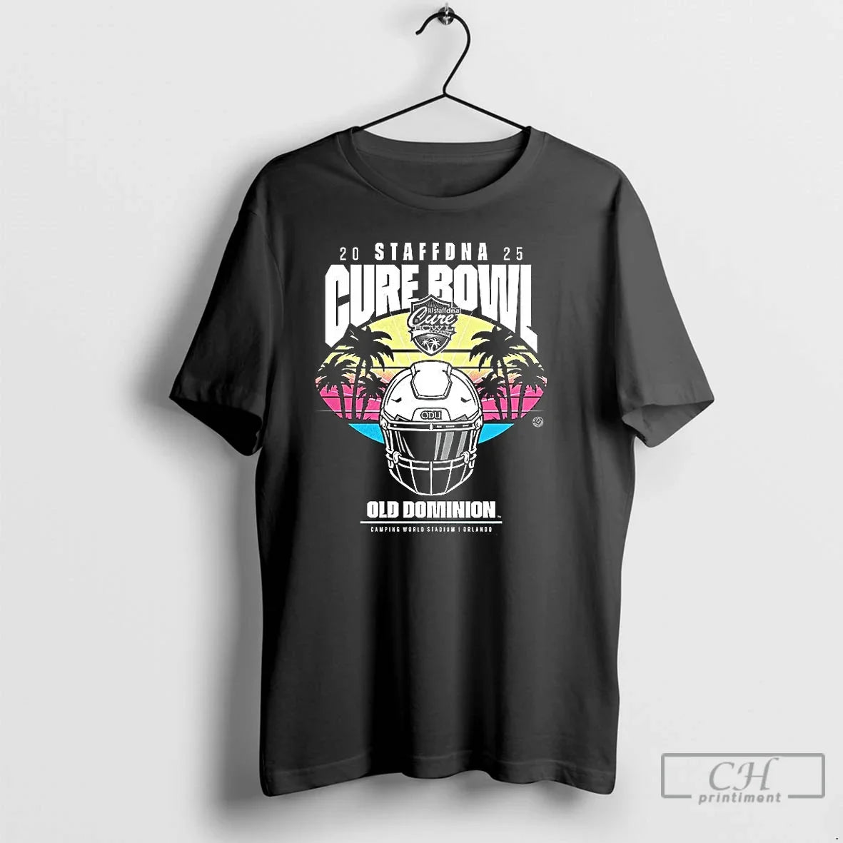 Premium Old Dominion 2025 Staffdna Cure Bowl - Adult & Kids T-Shirts, Sweatshirts & Hoodies apparel design preview 1