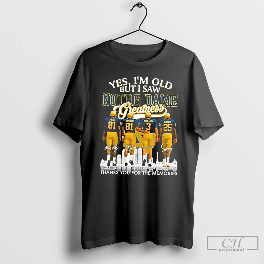Premium Page Brown Montana Ismail Yes Im Old But I - Adult & Kids T-Shirts, Sweatshirts & Hoodies apparel design preview 1