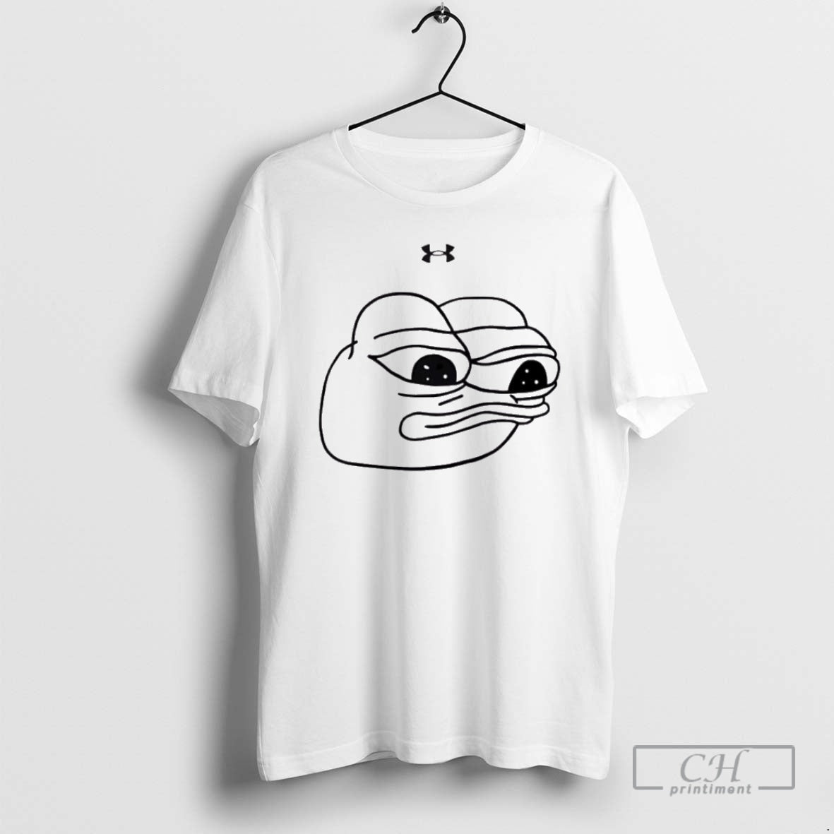 Premium Pepe The Frog Face Sweater - Adult & Kids T-Shirts, Sweatshirts & Hoodies apparel design preview 1