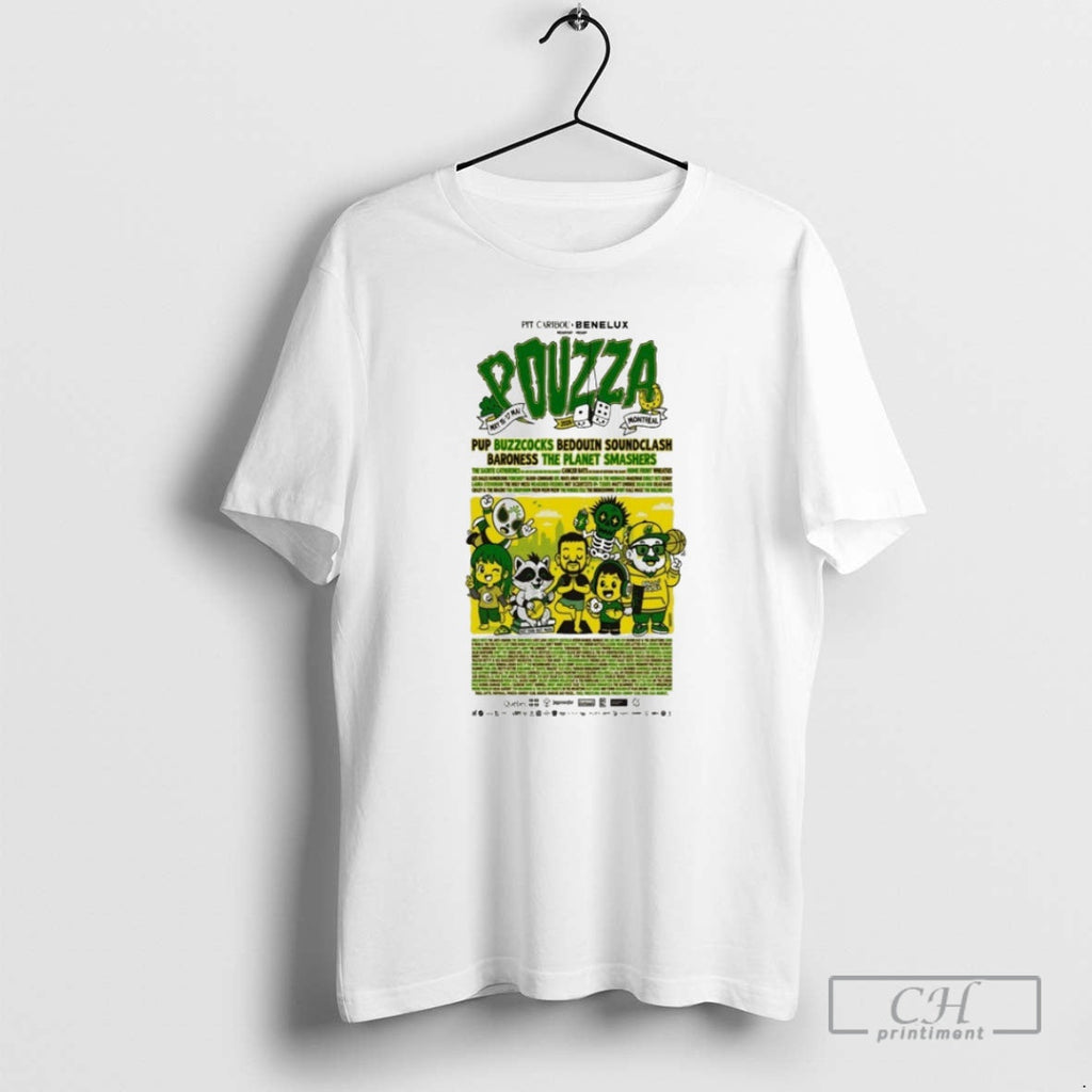 Premium Pouzza Fest May 15 17 2026 Montreal Sweater - Adult & Kids T-Shirts, Sweatshirts & Hoodies apparel design preview 1