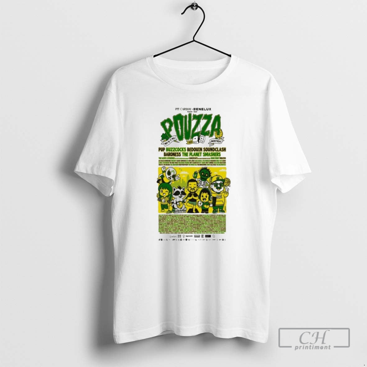 Premium Pouzza Fest May 15 17 2026 Montreal Sweater - Adult & Kids T-Shirts, Sweatshirts & Hoodies apparel design preview 1