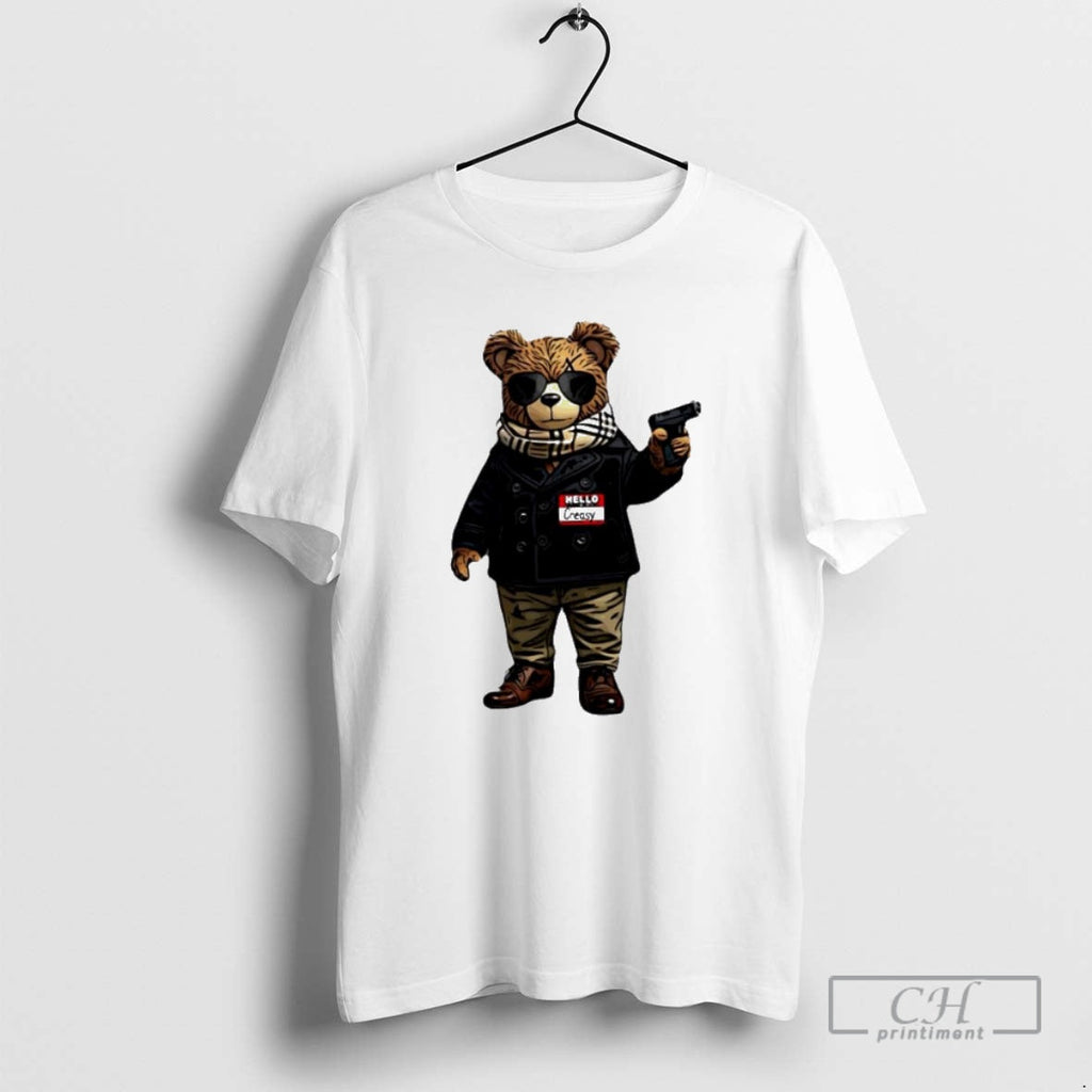 Premium Creasy Bear Hello Sweater - Adult & Kids T-Shirts, Sweatshirts & Hoodies apparel design preview 1