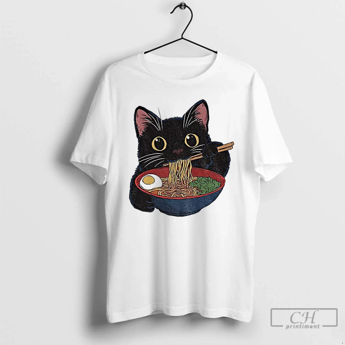 Premium Ramen Cat Lover Eat Japanese - Adult & Kids T-Shirts, Sweatshirts & Hoodies apparel design preview 1