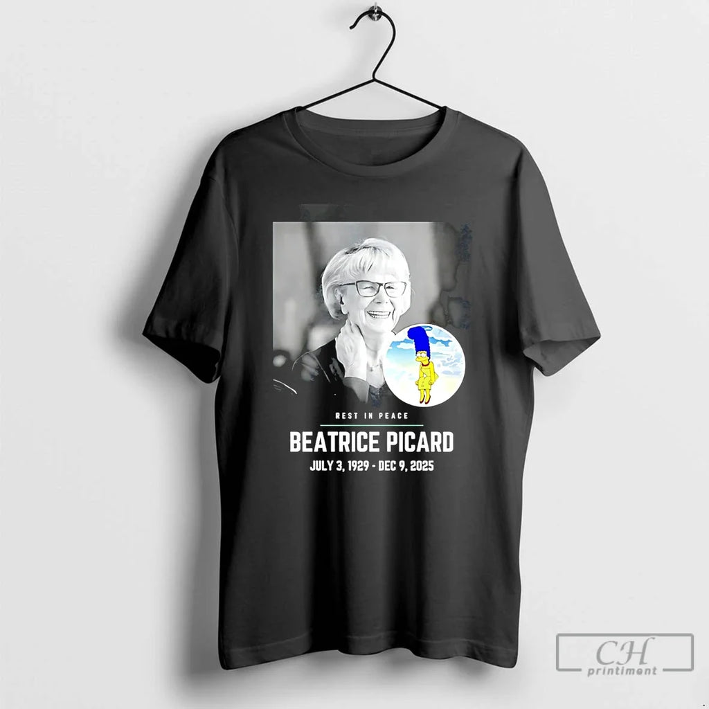 Premium Rest In Peace Beatrice Picard 1929 2025 - Adult & Kids T-Shirts, Sweatshirts & Hoodies apparel design preview 1
