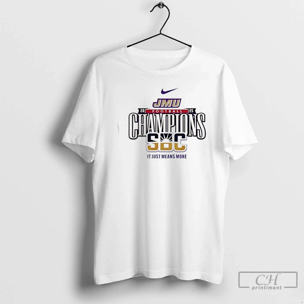 Premium Sbc Football Championship James Madison Dukes - Adult & Kids T-Shirts, Sweatshirts & Hoodies apparel design preview 1
